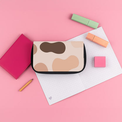 Cowprint Nude Pencil Case