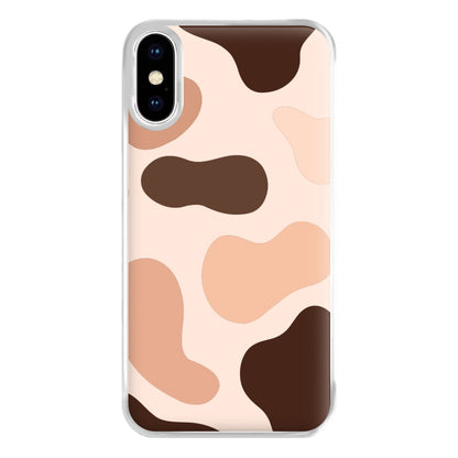 Cowprint Nude Phone Case for iPhone XS Max