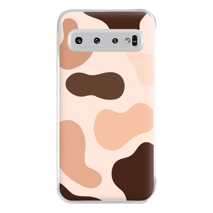 Cowprint Nude Phone Case for Galaxy S10 Plus