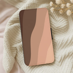 multi abstract nude  Wallet Phone Case