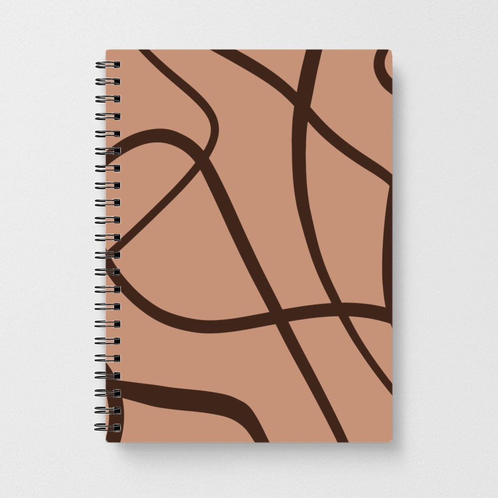 Lined Abstract Nude Notebook