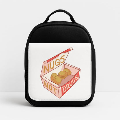 Nugs not Drugs Tumblr Style Insulated Lunchbox