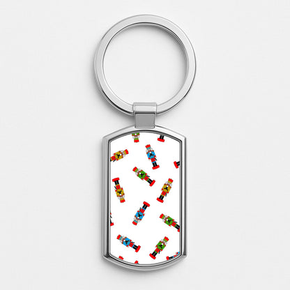 The Nutcracker Silver Keyring