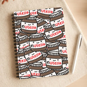 Cute Nutella Pattern Notebook 3