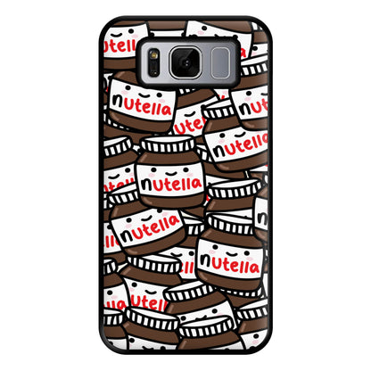 Cute Nutella Pattern Phone Case for Galaxy S8 Plus