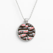 Cute Nutella Pattern Necklace 1