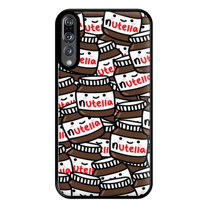 Cute Nutella Pattern Phone Case for Huawei P20 Pro