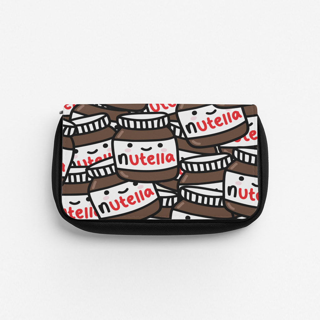 Cute Nutella Pattern Pencil Case