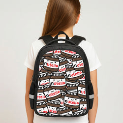 Cute Nutella Pattern Backpack
