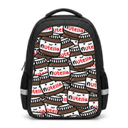 Cute Nutella Pattern Backpack 1