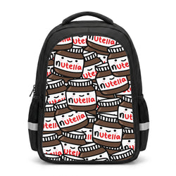 Cute Nutella Pattern Backpack
