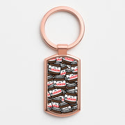 Cute Nutella Pattern Luxury Keyring 4