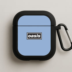Band Name Blue AirPods Case