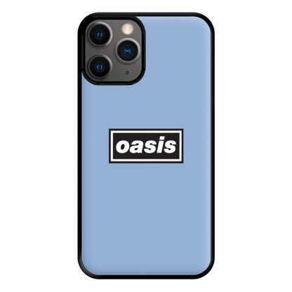 Band Name Blue Phone Case for iPhone 12 Pro Max