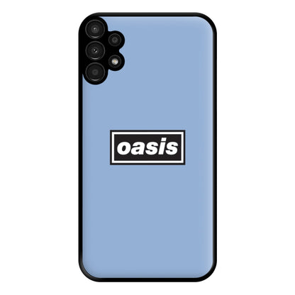 Band Name Blue Phone Case for Galaxy A13