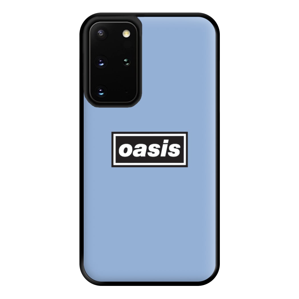 Band Name Blue Phone Case for Galaxy S20 Plus