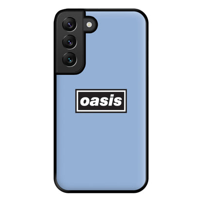 Band Name Blue Phone Case for Galaxy S22 Plus