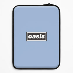 Band Name Blue Universal Laptop Sleeve