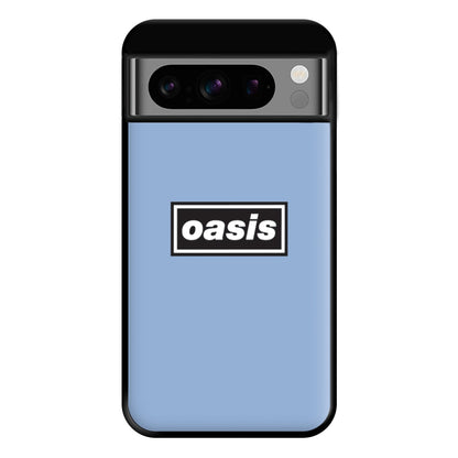 Band Name Blue Phone Case for Google Pixel 8 Pro