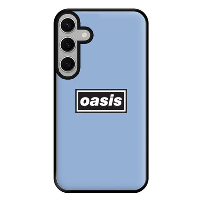 Band Name Blue Phone Case for Galaxy S24FE