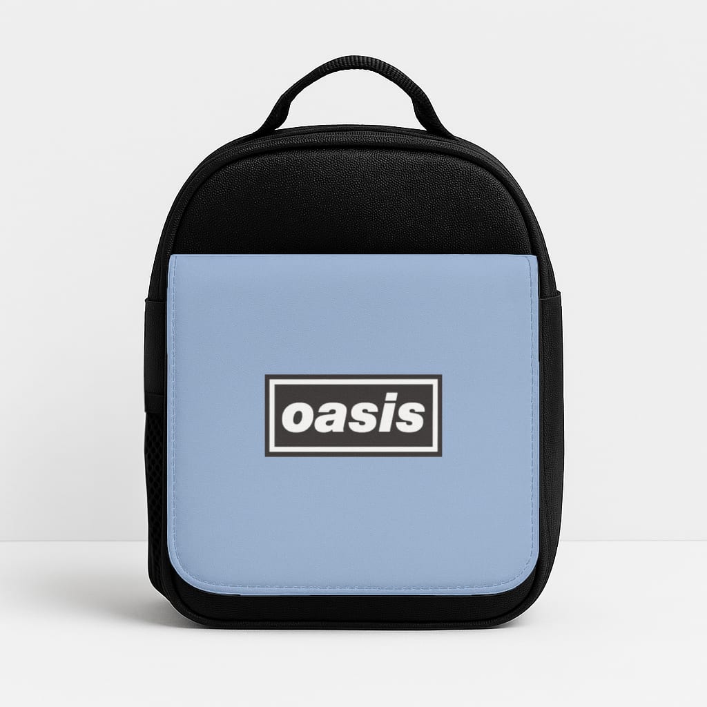 Band Name Blue Lunchbox