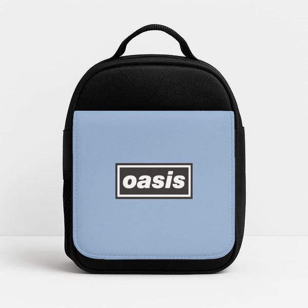 Band Name Blue Insulated Lunchbox