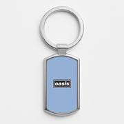 Band Name Blue Luxury Keyring 1