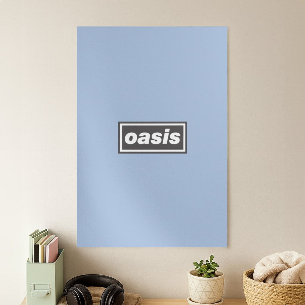 Band Name Blue Poster