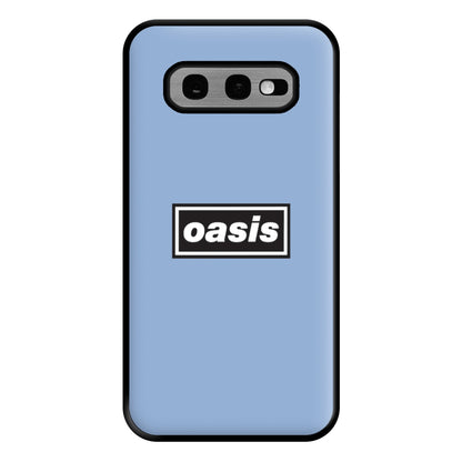 Band Name Blue Phone Case for Galaxy S10e