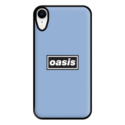 Band Name Blue Phone Case for iPhone XR