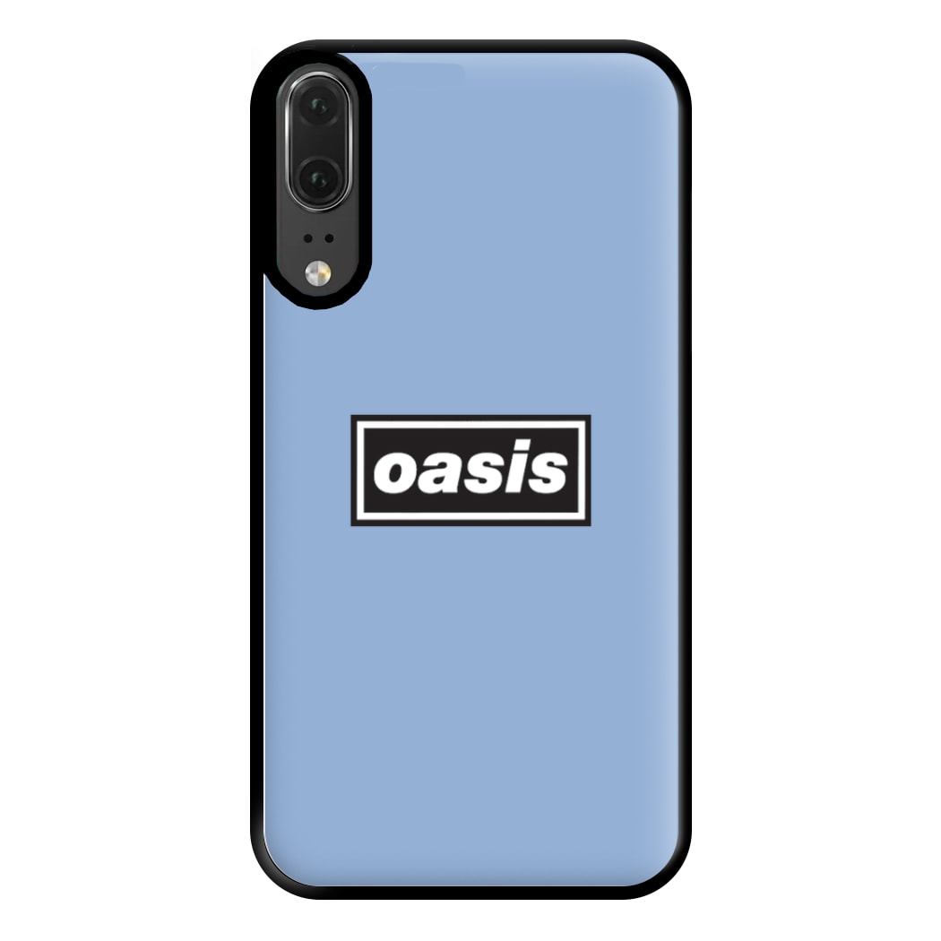 Band Name Blue Phone Case for Huawei P20