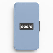 Band Name Blue Flip / Wallet Phone Case 1