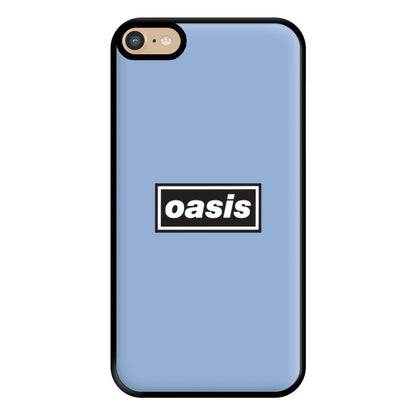 Band Name Blue Phone Case for iPhone 6 Plus / 7 Plus / 8 Plus