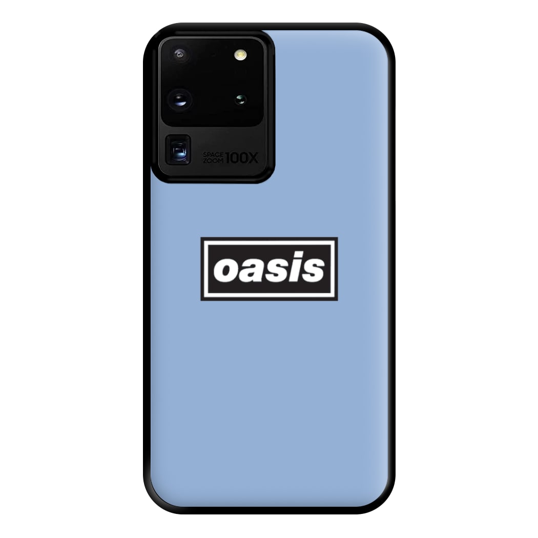 Band Name Blue Phone Case for Galaxy S20 Ultra