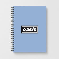 Band Name Blue Notebook