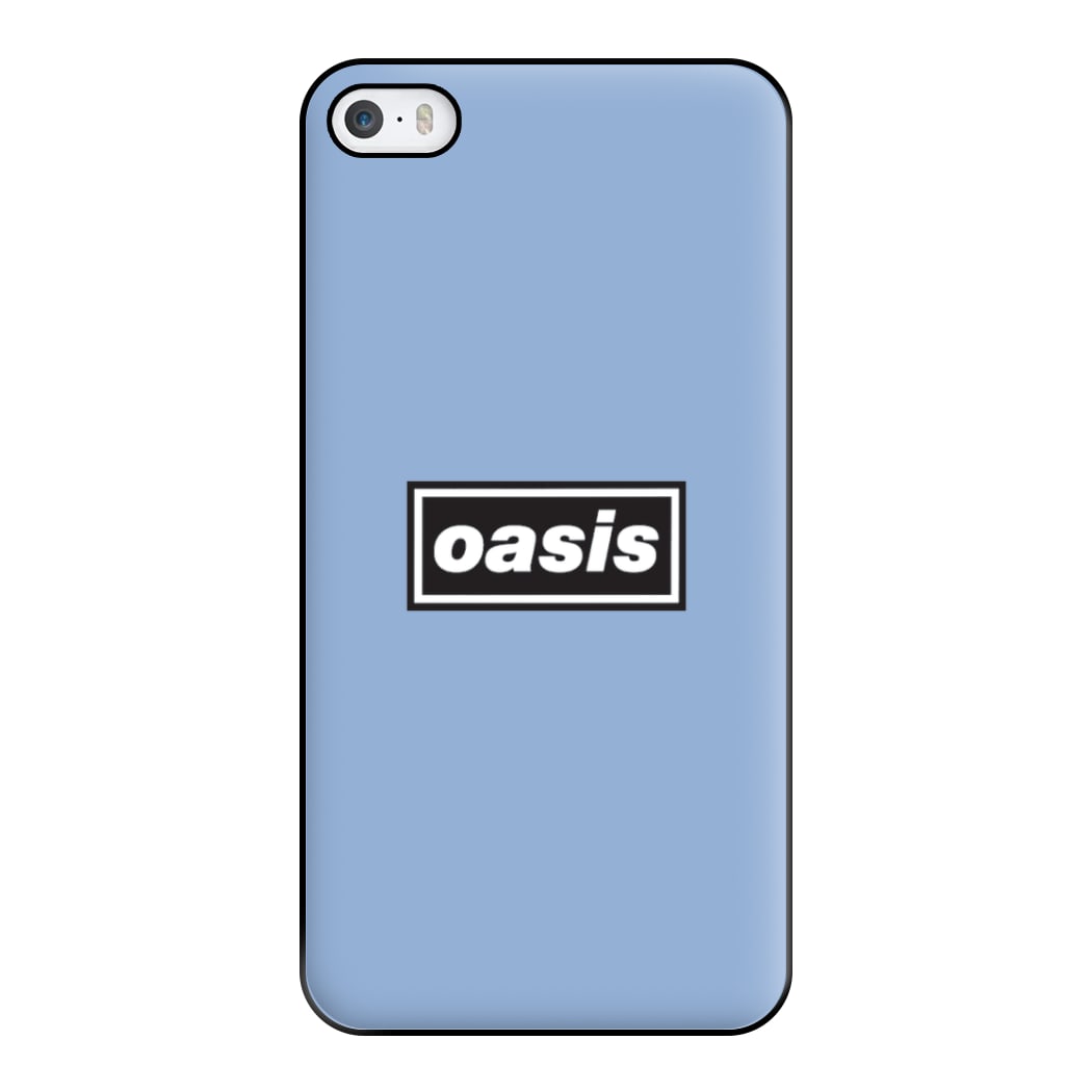 Band Name Blue Phone Case for iPhone 5 / 5s / SE 2016