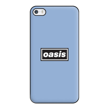 Band Name Blue Phone Case for iPhone 5 / 5s / SE 2016