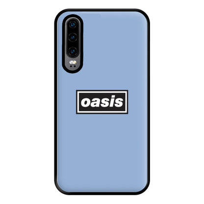 Band Name Blue Phone Case for Huawei P30