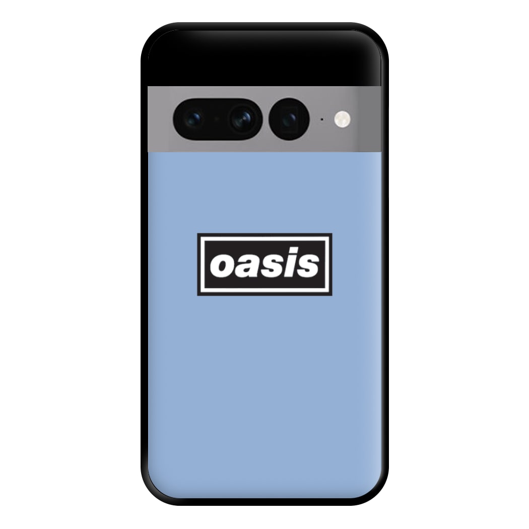 Band Name Blue Phone Case for Google Pixel 7 Pro