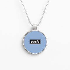 Band Name Blue Necklace