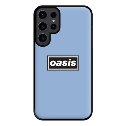 Band Name Blue Phone Case for Galaxy S23 Ultra