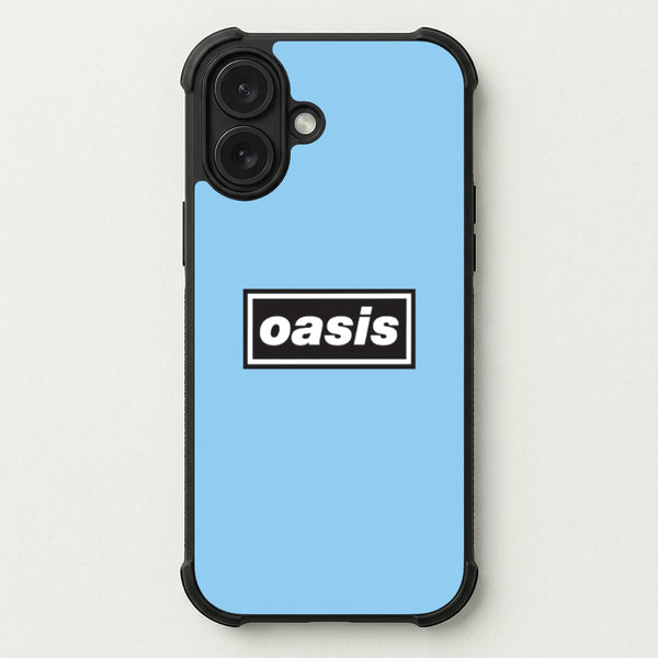 Band Name Blue Phone Case — Bumper case