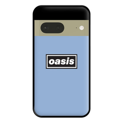 Band Name Blue Phone Case for Google Pixel 7a