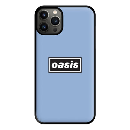 Band Name Blue Phone Case for iPhone 13