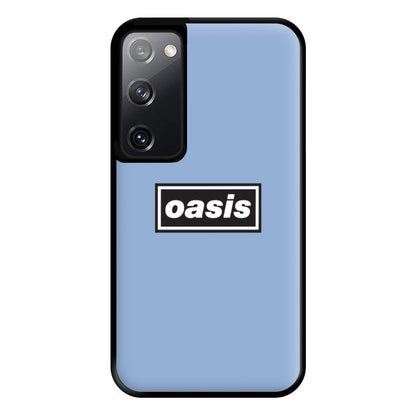 Band Name Blue Phone Case for Galaxy S20