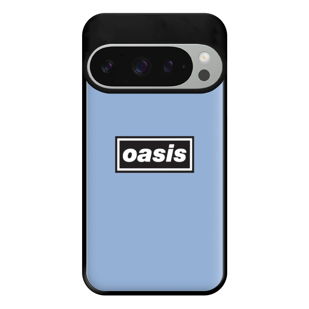 Band Name Blue Phone Case for Google Pixel 9 Pro XL