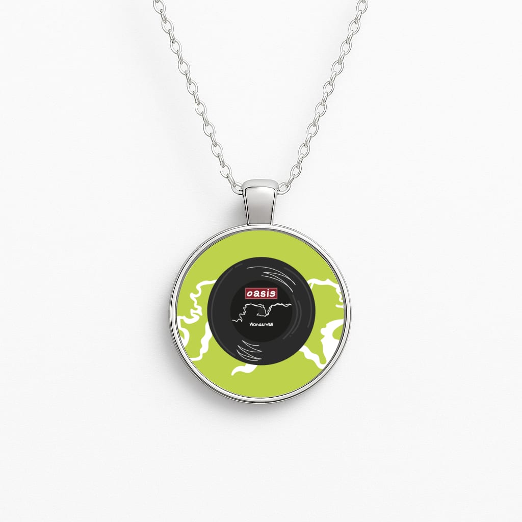 Wonderwall Record Necklace