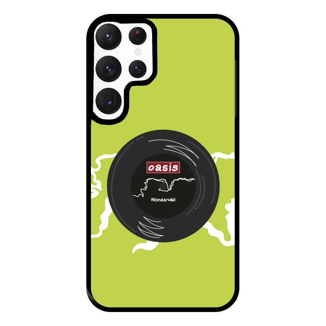 Wonderwall Record Phone Case for Galaxy S22 Ultra