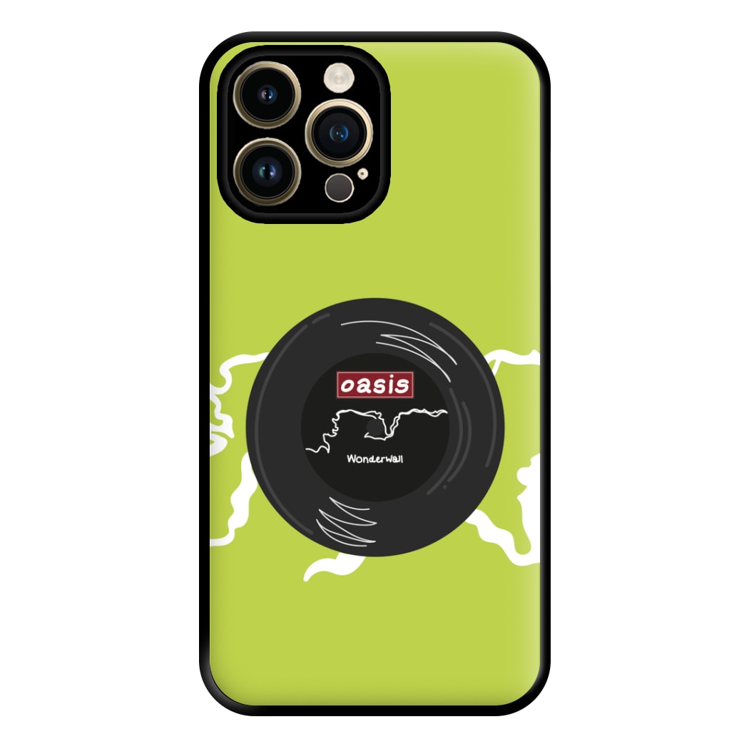 Wonderwall Record Phone Case for iPhone 14 Pro Max