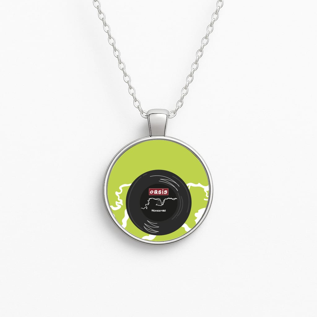 Wonderwall Record Necklace